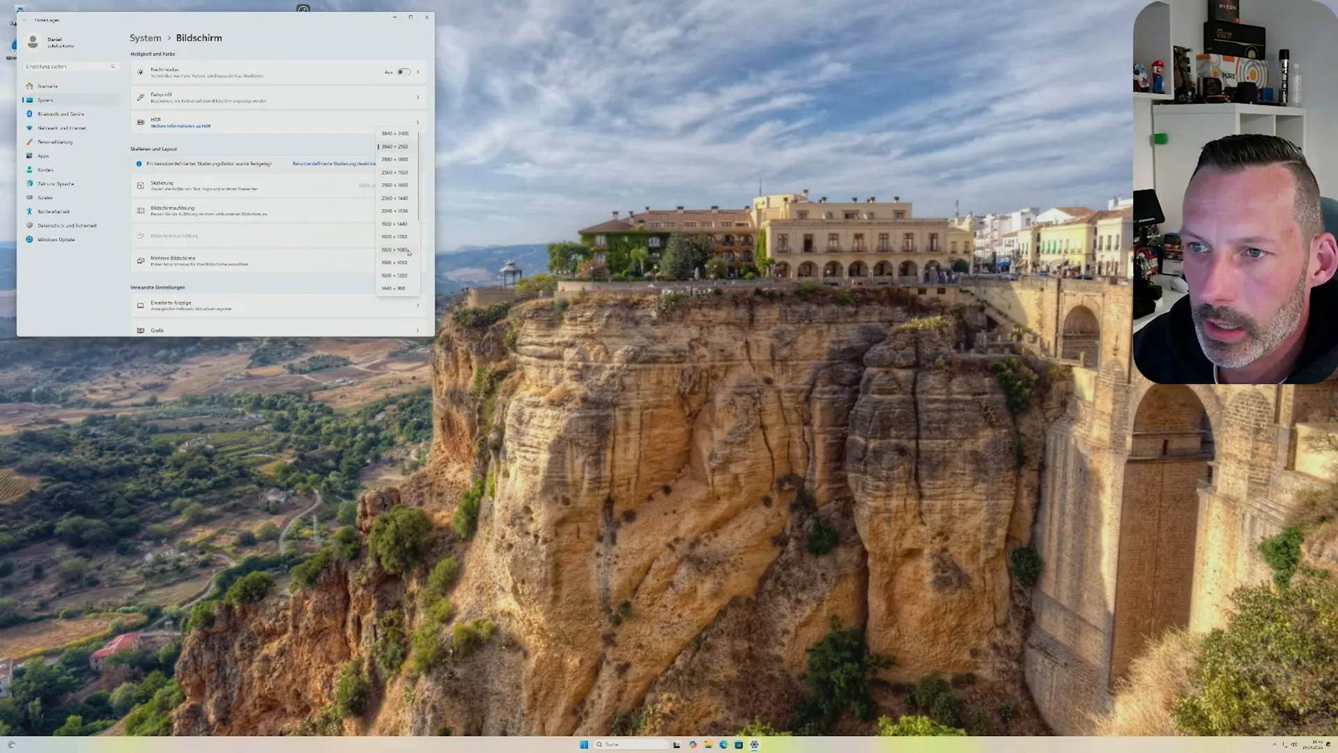 Virtuelle Maschine mit Windows 11 in 1920x1080 Auflösung