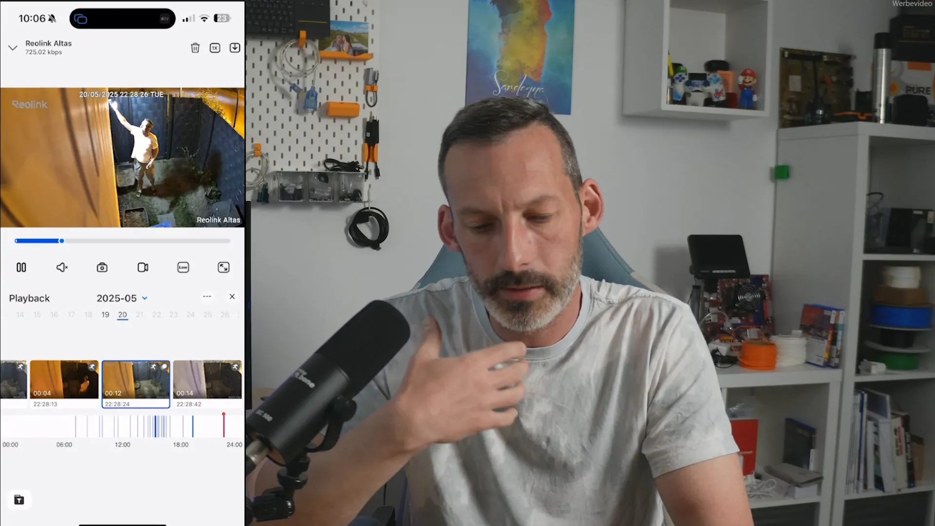 Tagaufnahme mit Reolink Altas