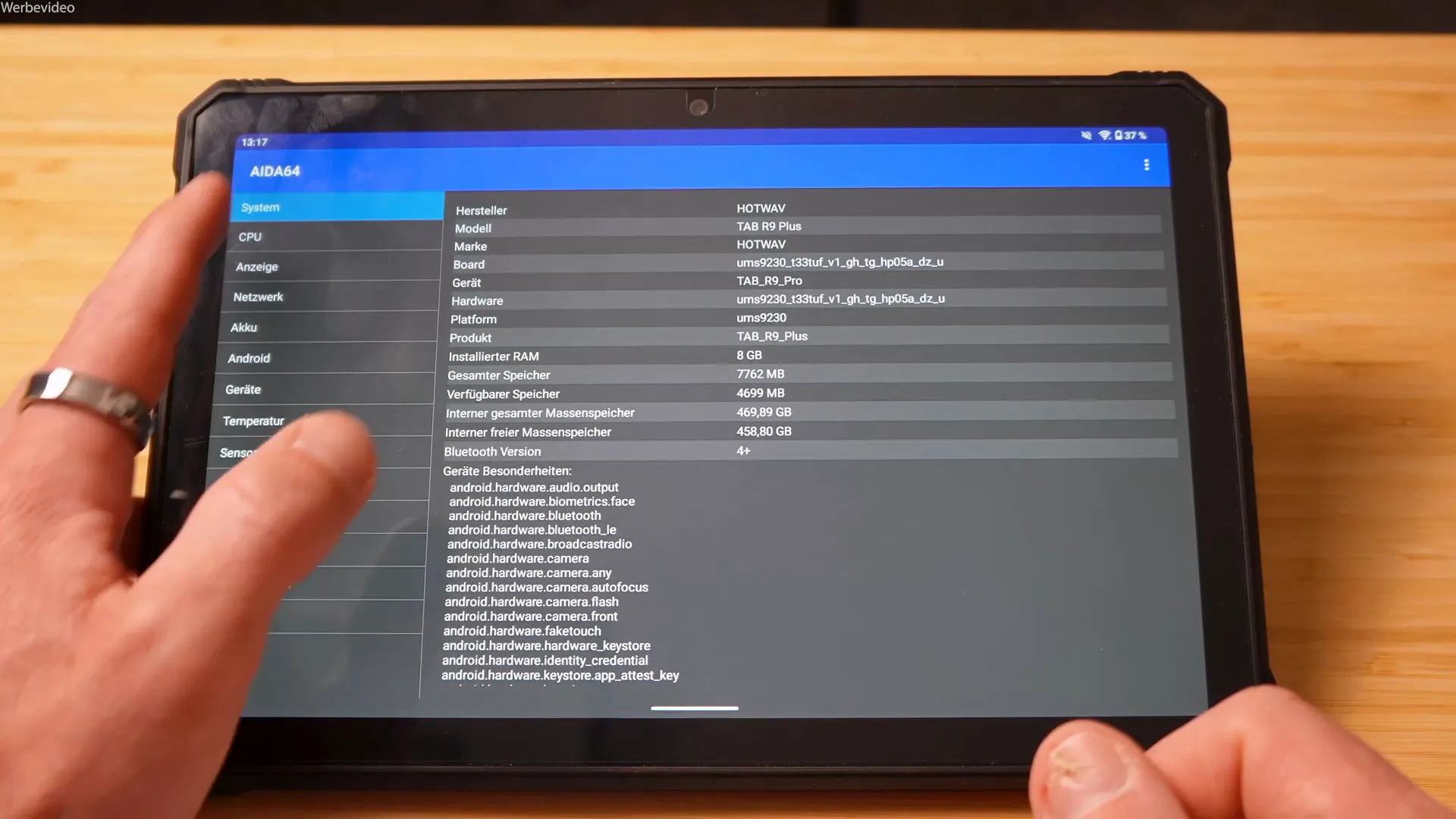 Performance-Check mit AIDA64 App