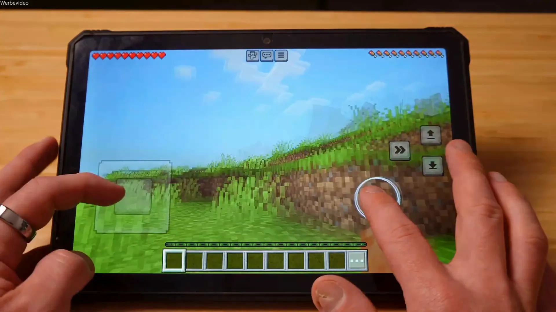 Minecraft läuft flüssig auf dem Hotwav R9 Plus