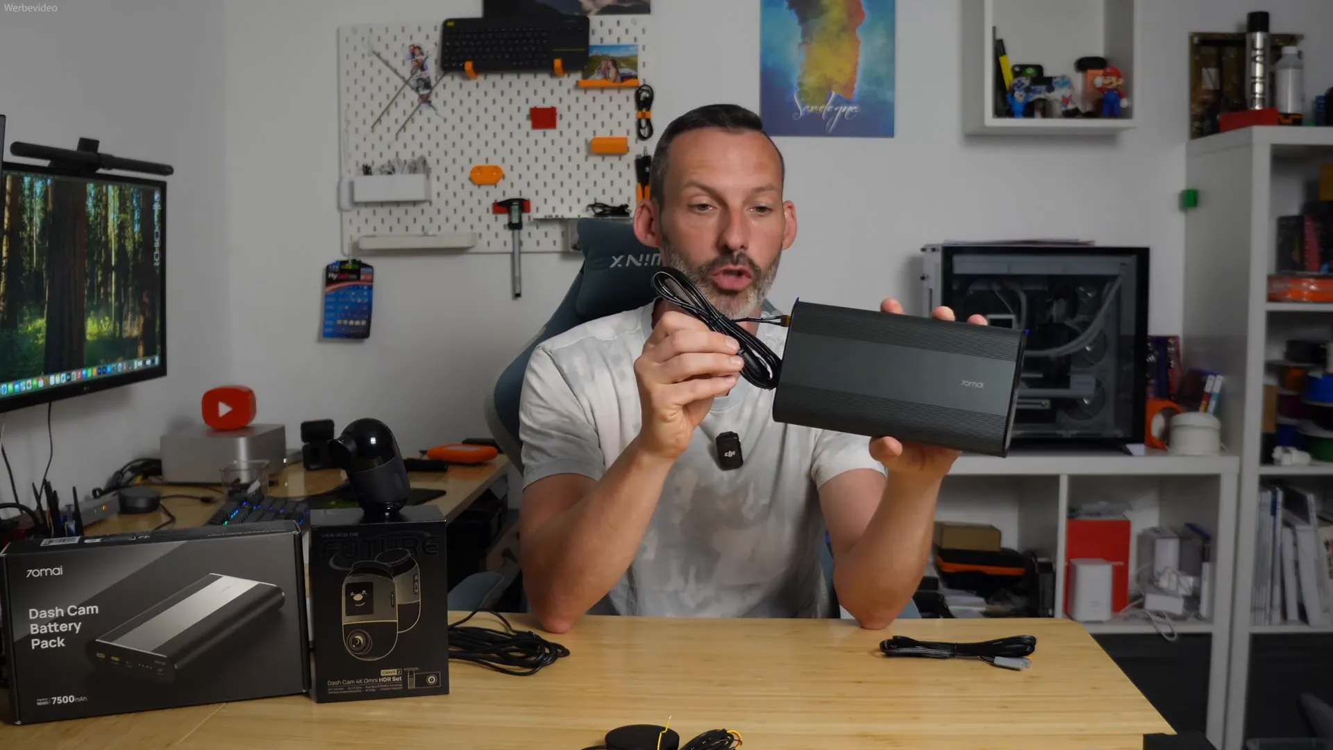 Battery Pack Anschluss-Skizze: Zigarettenanzünder und Dashcam-Verkabelung