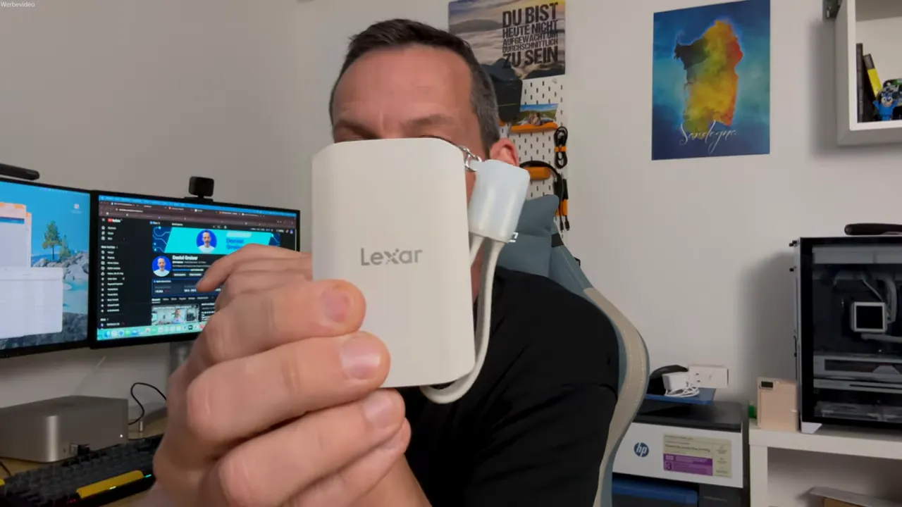 Lexar ES5 Portable SSD Nahaufnahme