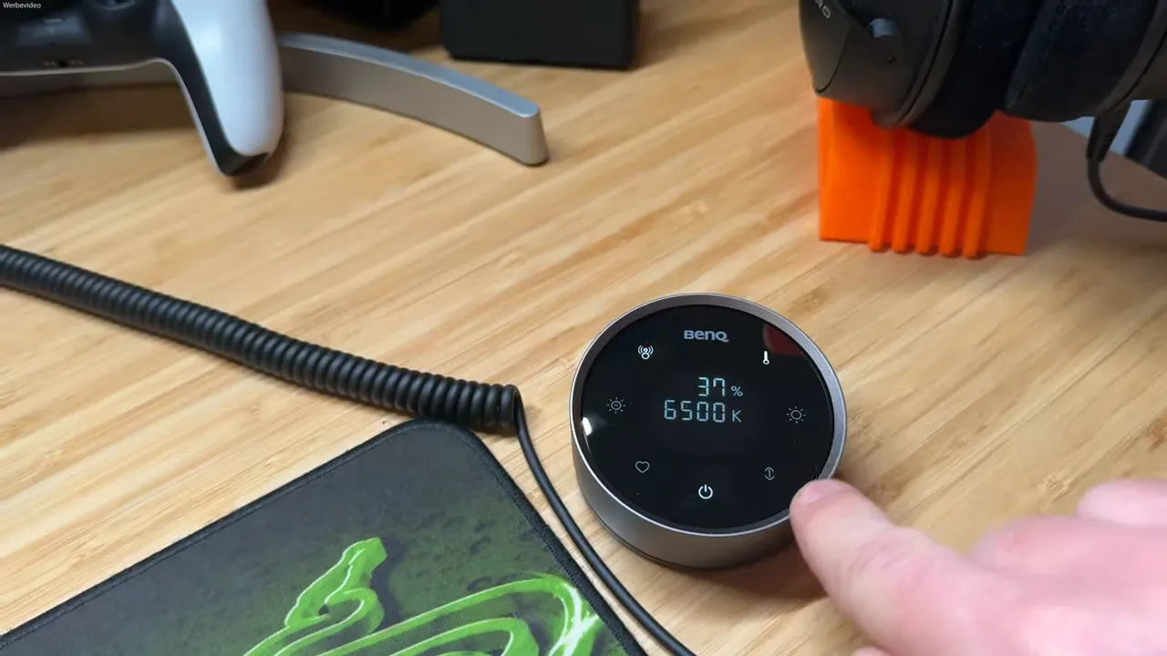 Skala der Farbtemperatur von 2700K bis 6500K