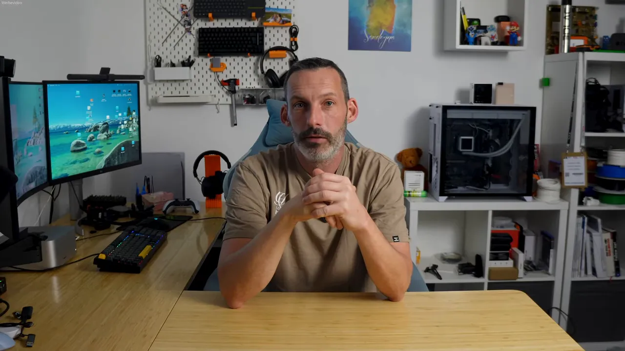 Halo 2 final am Monitor montiert - Fazitbild